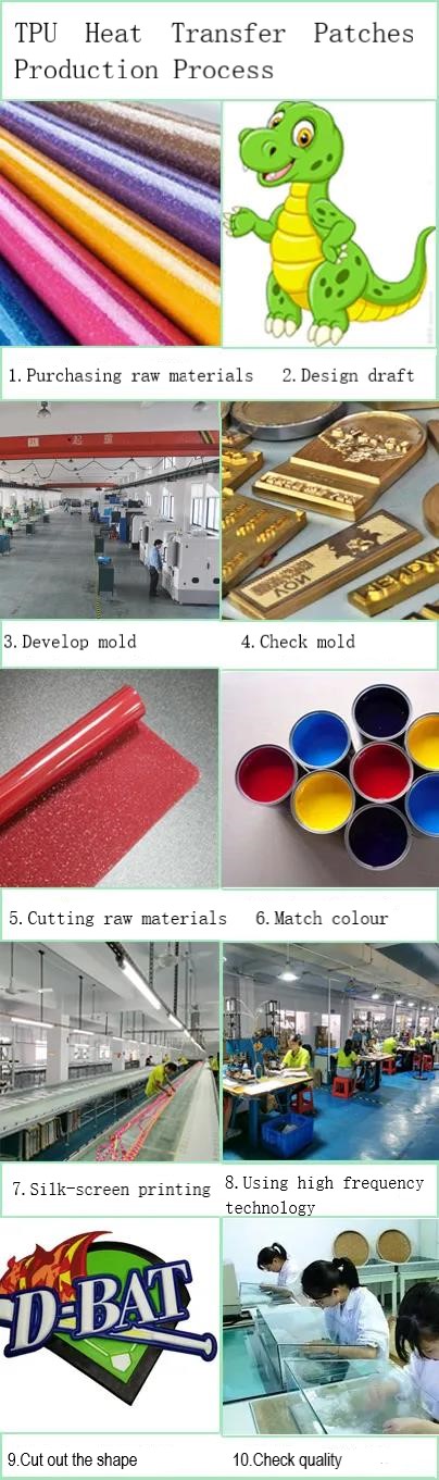 TPU heat transfer patches