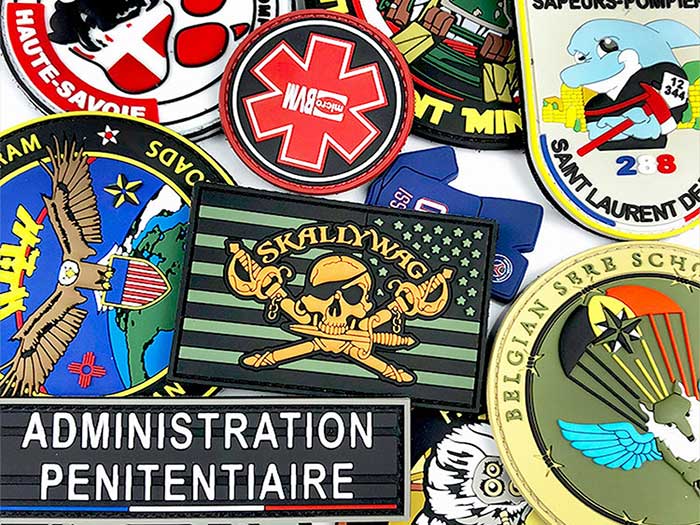 Tactical Eagle PVC Patch - Military Morale Emblem with Hook | Qinghan label